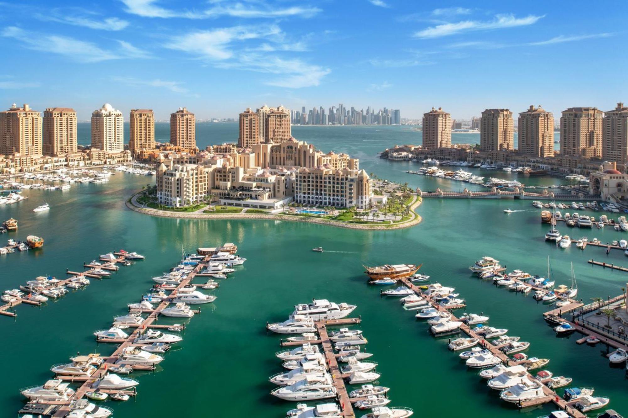 ホテル The St. Regis Marsa Arabia Island, The Pearl Qatar ドーハ エクステリア 写真